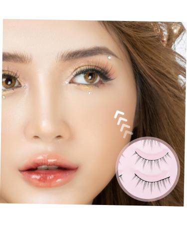 DRESSOOS 5 Pairs Fake eyelashes 3D False Lashes Handmade Lashes Cosmetics Eyelashes Fluffy Volume Lashes Girl Makeup Eyelashes 3D Faux Lashes flexible woman Acrylic chemical fiber - Buy Online on GoSupps.com