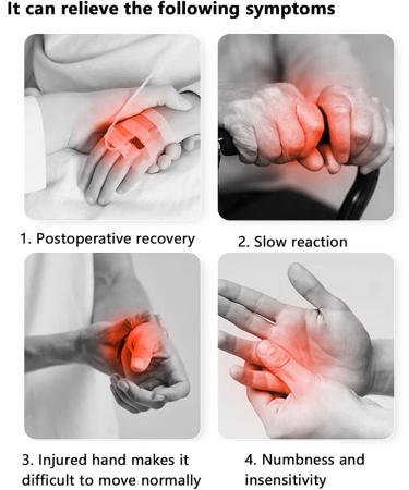 Upgrade Hand Rehabilitation Robot Gloves Finger Orthosis Adjustable Strength Rechargeable Finger Rehab Trainer for Hemiplegia Arthritis Dysfunction Recovery(Size:XL Color:Left Hand) X-Large Left Hand - Buy Online on GoSupps.com