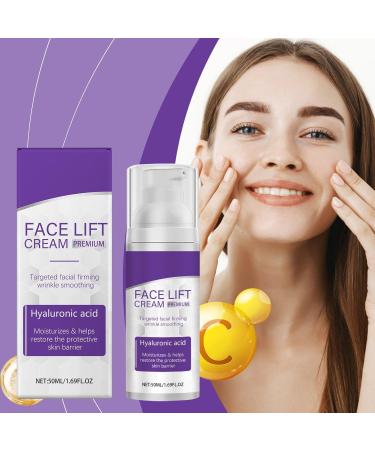 2 Pieces Instant Moisturizing Face Cream AntiAging Moisturizer for Face Smoothing and Nourishing Cream for Facial Wrinkles Firming Cream for Sagging Skin for All - Buy Online on GoSupps.com