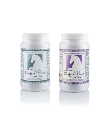 Equimove set movement and calm |1 can (1.5 kg) Motion & Equimove Relax |Especially for horses with prescribed pit rest due to movement problems