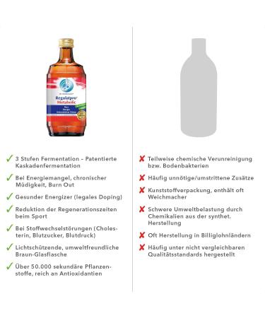  Dr. Niedermaier Dr. Niedermaier Regulatpro Metabolic I for increased energy and improved sports performance - Antioxidant protection - Contains magnesium manganese vitamin B - 3 x - Buy Online on GoSupps.com