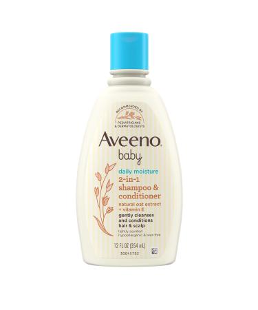 Aveeno Baby Daily Moisture 2-in-1 Shampoo & Conditioner 12 fl oz (354 ml)