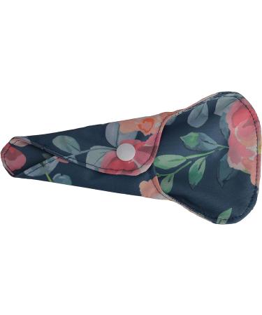 Reusable Charcoal Bamboo Mama Cloth Menstrual Pads - 10 Piece Set, 7x5 inch with Wing for Thongs - Buy Online on GoSupps.com