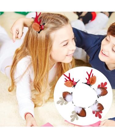 Beaupretty 3 Couple Christmas Antlers - Reindeer Hair Loops & Headgear for Cosplay Decoration - Buy Online on GoSupps.com