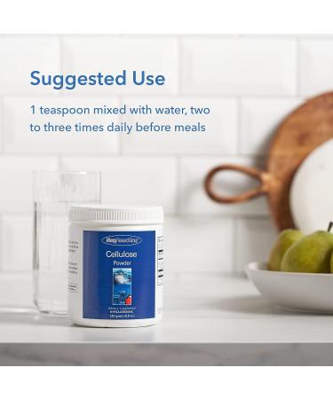 Cellulose Powder by Allergy Research Group - Insoluble Fiber for Colon Health - 250g (8.8 oz) - Buy Online on GoSupps.com
