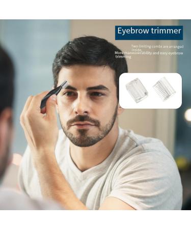 Men's Electric Nose Hair Trimmer | Stainless Steel USB Rechargeable Portable & Washable | Safe & Durable Travel Essential (Black - Buy Online on GoSupps.com