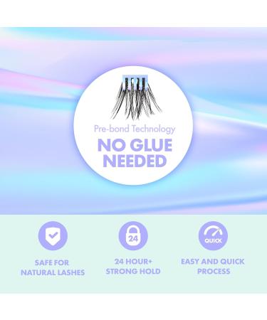 i-ENVY Press&Go Self Adhesive Eyelashes Kit | No Glue Easy Application Natural Look Shop Internationally - Buy Online on GoSupps.com