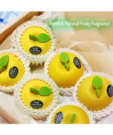 Solid Balm Solid Perfume 3D Strawberry Lemon Pear Apple Shaped Aromatherapy Portable Pocket Balm Perfume Perfect for Travel Use Natural Fragrance Parfum for Men and Women (4.2 Oz Apple) 4.2 Ounce (Pack of 1) Apple - Buy Online on GoSupps.com