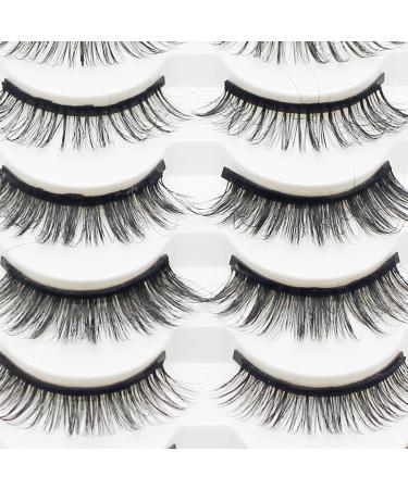 TONXX 10 Pairs Magnetic Eyelashes and Eyeliner Kit Reusable 3D Magnetic False Lashes Extension Needed for Makeup 2# - Buy Online on GoSupps.com