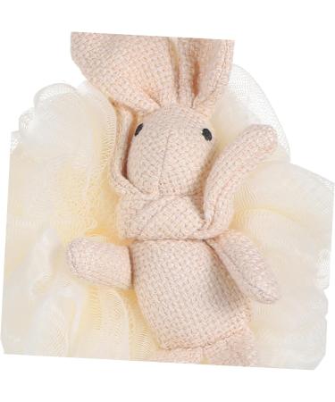 DOITOOL Bath Mesh Sponge Kids Bath Sponge Bath Accessories for Kids Exfoliating Bath Sponge Exfoliating Sponge Bunny Bath Loofah Adorable Bath Balls Shower Mesh Portable Pe Tub Pink Child - Buy Online on GoSupps.com