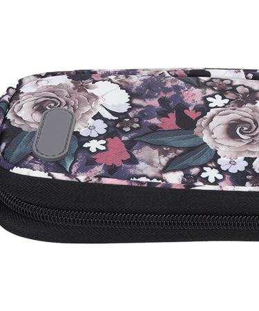 Diabetic Medication Cooler Bag - Gray Zipper Case for Outdoor Patients - Buy Online on GoSupps.com