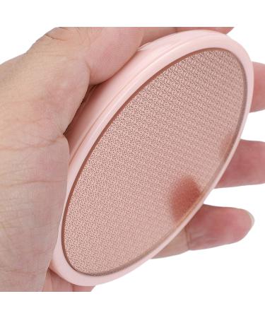 Premium Glass Foot File Callus Remover - Stainless Steel Pedicure Tool for Effortless Heel Care - Nano Crystal Foot File - Pink - Buy Online on GoSupps.com