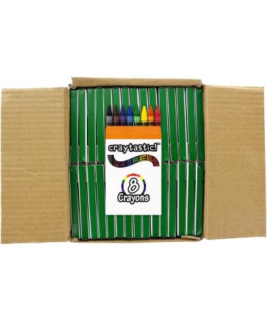 Craytastic Bulk Crayons Class Pack - 30 Boxes of 8 Colors, ASTM D-4236 Compliant - Buy Online on GoSupps.com