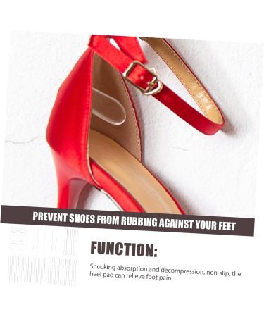 Beaupretty 9pcs Heel Cushion Grips - Comfortable Shoe Inserts & Heel Pads for Loose Shoes | Perfect Fit for Women - Buy Online on GoSupps.com