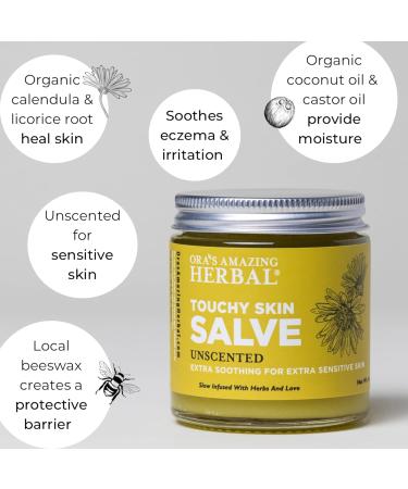 Buy Ora's Amazing Herbal Unscented Moisturizer Travel Set - Eczema & Sensitive Skin Salve Body Butter & Body Oil - Travel Size - Buy Online on GoSupps.com