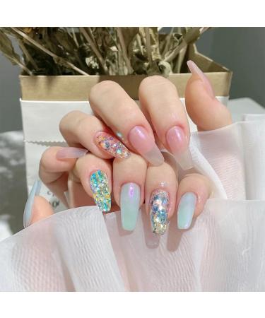 Powder Nail Dip Remover compatible with Machines Nail Powder Fairy Color High Light Dream Cloud Brocade Piece Magic Mirror Powder Nail Sequins Manicure Lavender Dipping Powder Kit (J One Size) One Size J - Buy Online on GoSupps.com