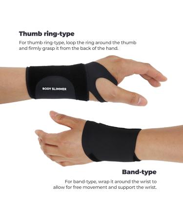 Comfortable Wrist Brace for Tendonitis & Carpal Tunnel Relief | Seamless Fit for Left & Right Hand - Buy Online on GoSupps.com