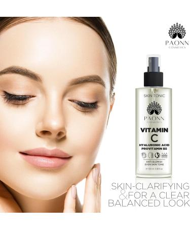 C Vitamin Face Tonic 3-O Ethyl Ascorbic Acid Arbutin Panthenol Brightening Toner Daily Gentle Care for Smoother Hydrated Skin - Buy Online on GoSupps.com