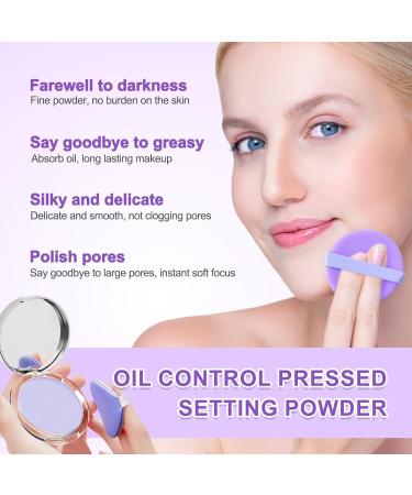 Buy Lavender Matte Powder - Oil Control for Silky Long-Lasting Makeup | Blurring Finish & Soft Texture - Buy Online on GoSupps.com
