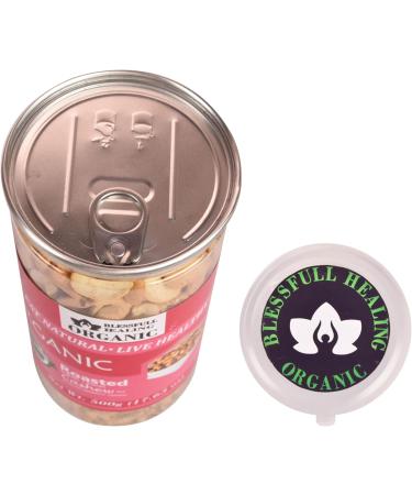 Blessfull Healing Organic Natural Vegan Cheesy Chipotle Roasted Whole Cashew Nuts Crunchy Kaju 250 Gram - Buy Online on GoSupps.com