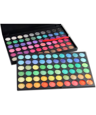 LAEMALLS 120 Colors Eyeshadow Palette Professional Shimmer Matte Nudes Glitter Shiny Eye Shadow Cosmetic Set Blendable and Ultra Pigmented - Makeup Kit#1 - Buy Online on GoSupps.com