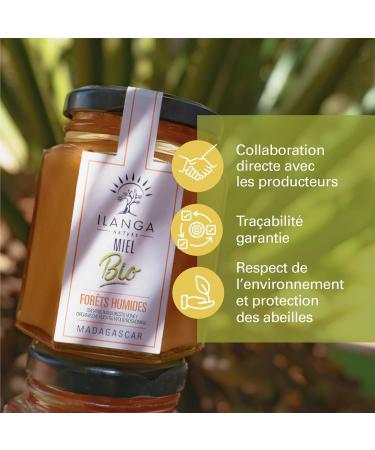Wet Forest Honey 140g - Organic - Ilanga Nature - Madagascar - Buy Online on GoSupps.com