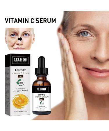 Eelhoe Eternity Vitamin C Serum - Dark Spot Corrector with Hyaluronic Acid - Buy Online on GoSupps.com