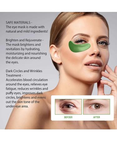 Seaweed Collagen Eye Mask - 60 Pcs Under Eye Pads for Eye Bags & Dark Circles - Buy Online on GoSupps.com
