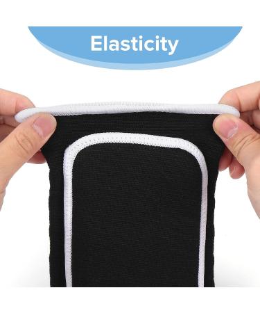 Elbow Pads with Thick Sponge Padding for Kids and Adults - Breathable Arm Brace Support for Fitness and Tendonitis - Buy Online on GoSupps.com