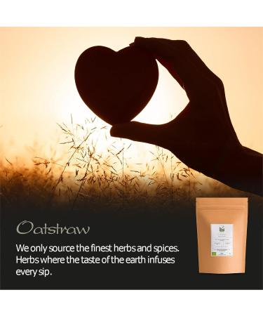 Organic Oat Straw Herb - Green Oatstraw Tea | 200g - Buy Online on GoSupps.com