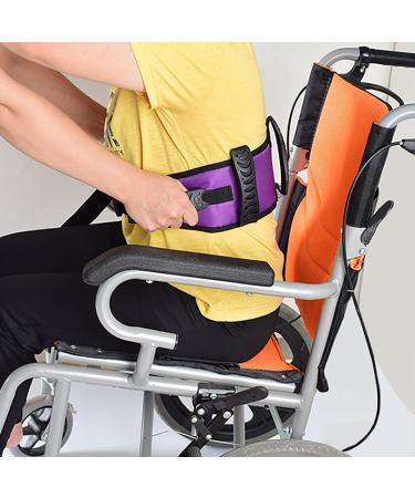 ZZBB Transfer Belt with Handles Loops Breathable Secure Transfer Moving Gait Belt Quick Release Elderly Care Nursing Safety Gait Assist Belt Moving for Bedridden Elderly