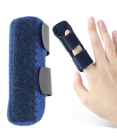 BORDSTRACT Finger Splints | Universal Finger Brace for Broken & Trigger Finger | Arthritis & Pain Relief Support with Hook and Loop - Buy Online on GoSupps.com