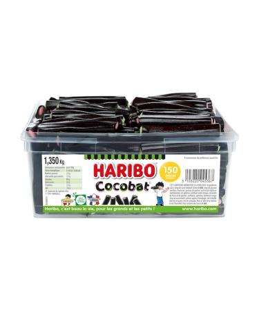 HARIBO - Cocobat - Bonbons R glisse - Sans Colorants Artificiels - Bo te De 150 Bonbons