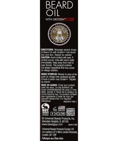 Beard Guyz Beard Oil 25 - 2 oz | Nourish & Enhance Your Beard | International Shipping Available - Buy Online on GoSupps.com