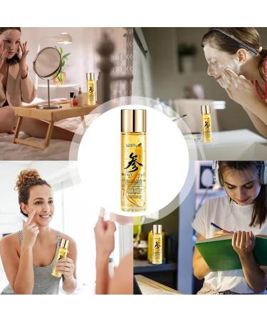  PUCHEN Skin Essences | Ginseng Lightening Moisturizing Tonic | Skin Care Tonic 120ml Facial Pore Minimizer for Skin Rejuvenate Nourish & Brightens - Buy Online on GoSupps.com