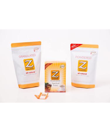Z SWEET All-Natural Zero Calorie Sweetener 24 Oz - Non-GMO, Gluten-Free, Keto & Diabetic Friendly Erythritol Sugar Alternative - Buy Online on GoSupps.com