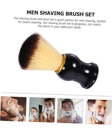 Fomiyes Shaving Brush Men Care Package | Premium Black Razor Accessories for Beard & Hairstyle - Buy Online on GoSupps.com