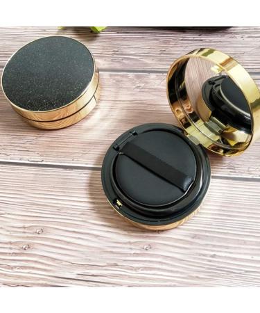 Healifty Talcum Powder Puff Box - Refillable Two-Layer Container with Mirror | Travel & Home Makeup Accessories - Buy Online on GoSupps.com