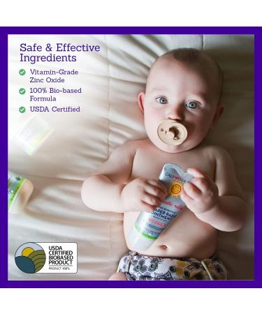 California Baby Super Sensitive Unscented Diaper Rash Ointment | USDA Certified Bio-Based | Fragrance-Free Baby Diaper Rash Cream for Sensitive Skin | 2.9 oz - Buy Online on GoSupps.com