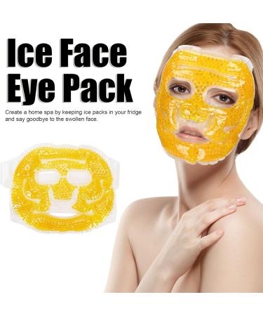  Nunafey Facial gel bead pack dark circle removal relieves eye fatigue eye mask reduces puffiness reusable ice pack for women and men for eye care. - Buy Online on GoSupps.com