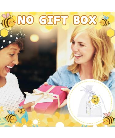 Swiffen 50 Sets Bee Lip Balm Bulk Baby Shower Favor with Organza Gift Bags and Thank Card Tags Bee Themed Gifts for Baby Shower Baptism Birthday Party Supplies - Buy Online on GoSupps.com