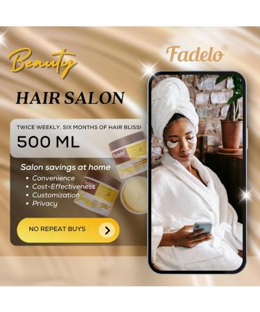 Collagen & Keratin Hair Mask - Deep Conditioning Treatment with Argan Oil & Vitamin E for Dry Damaged & Frizzy Hair - 500ml | Hydrating for All Hair Types - Sulfate-Free - Buy Online on GoSupps.com