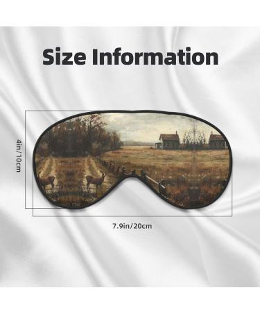 SSIMOO Deer Soft Sleep Eye Mask | Breathable Travel Eye Patch for Relaxation | Perfect for Women - Buy Online on GoSupps.com