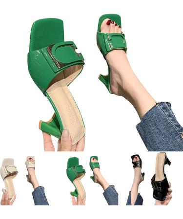 Stylish Xtzyglfd Women s Sandals - Comfortable Square Heeled Footwear for Spring/Summer - Sexy White 4.5 UK 3X Narrow - Buy Online on GoSupps.com