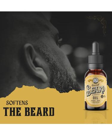 Boxeroff Beard Oil - Natural Nourishing & Strengthening Oil | Men's Deodorant & Shower Gel | Perfect Valentine's Day Gifts - Buy Online on GoSupps.com