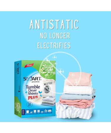 Smart Aroma Tumble Dryer Towels - Soft Fabrics & Long-Lasting Fresh Fragrance - 32 Pieces (Spring Fresh) - Buy Online on GoSupps.com