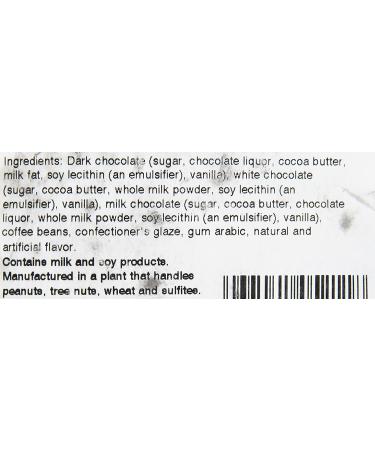 Dilettante 5lb Bag Chocolate Espresso Bean Blend: White, Milk & Dark Chocolate - Buy Online on GoSupps.com
