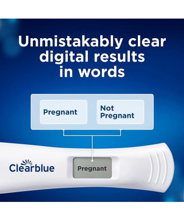 Clearblue Pregnancy Test Combo Pack - 10ct Digital & 8ct Rapid Detection - Super Value 10 Count - Buy Online on GoSupps.com
