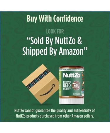 Buy Nuttzo 7 Nut & Seed Butter - Chocolate Keto Crunchy 12 oz | Healthy Snack - Buy Online on GoSupps.com