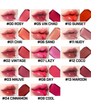 BBIA Glow Lip Tint #12 COCO - Lip Plumping Moisturizing Glossy Lip Stain | Lightweight Long-Lasting Color | Non-Sticky Comfortable Texture - International Shipping Available - Buy Online on GoSupps.com